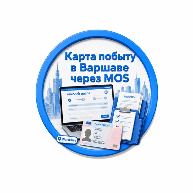 Карта побыту в Варшаве: подготовка через MOS Карта побыту в Варшаве: подготовка через MOS