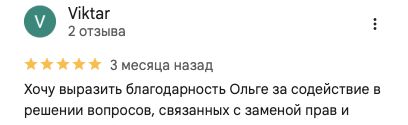 Профиль Viktar в Google