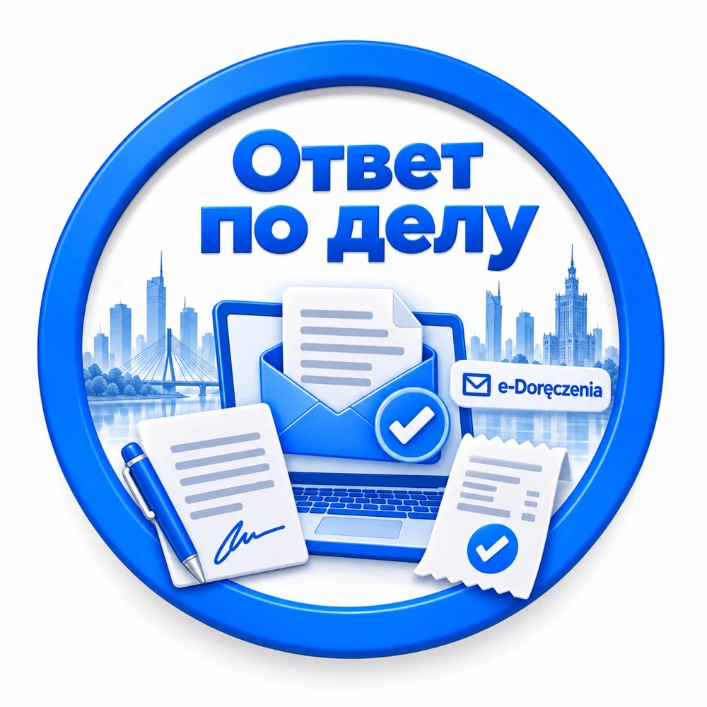 e-Doręczenia: листування та доповнення у справі e-Doręczenia: листування та доповнення у справі