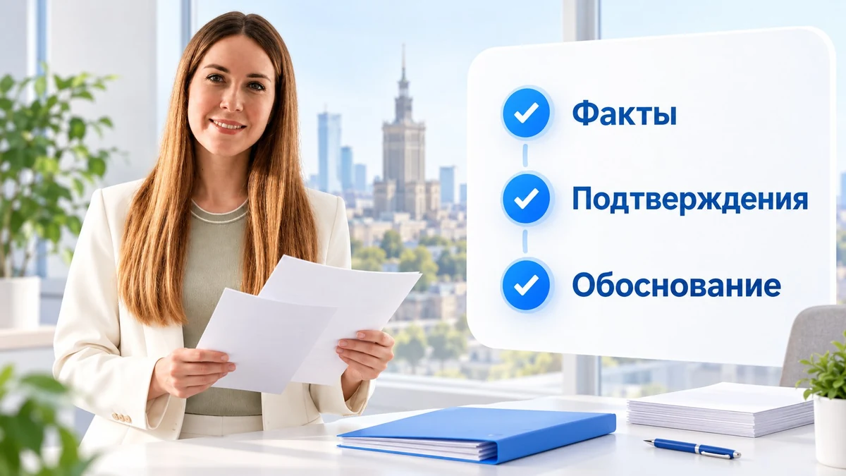 Ольга, ExpressDOC: факти, підтвердження та обґрунтування вашого звернення.